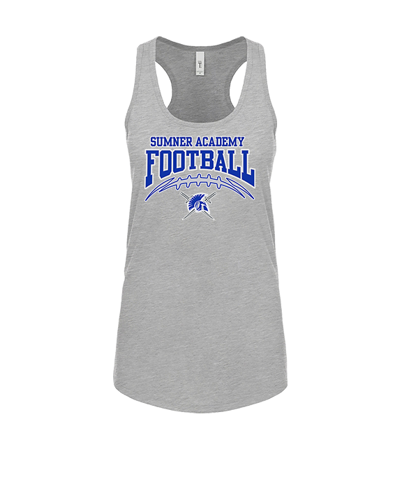 Sumner Academy Football School Football - Womens Tank Top