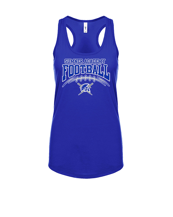 Sumner Academy Football School Football - Womens Tank Top