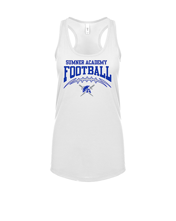 Sumner Academy Football School Football - Womens Tank Top
