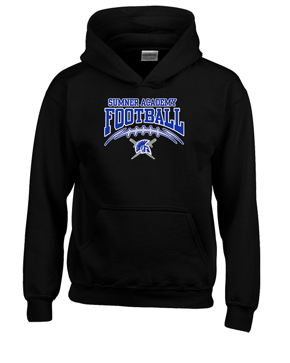 Sumner Academy Football School Football - Youth Hoodie