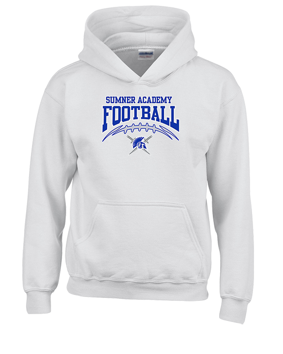 Sumner Academy Football School Football - Youth Hoodie