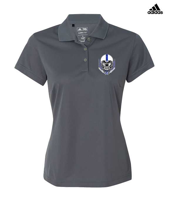 Sumner Academy Football Skull Crusher - Adidas Womens Polo