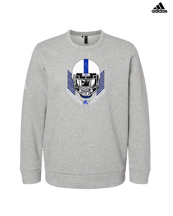 Sumner Academy Football Skull Crusher - Mens Adidas Crewneck