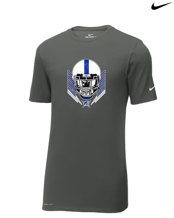 Sumner Academy Football Skull Crusher - Mens Nike Cotton Poly Tee