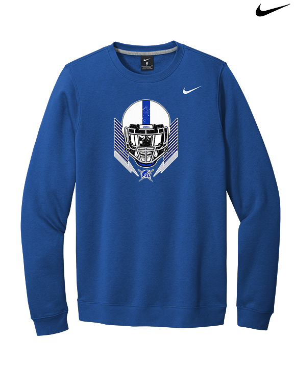 Sumner Academy Football Skull Crusher - Mens Nike Crewneck