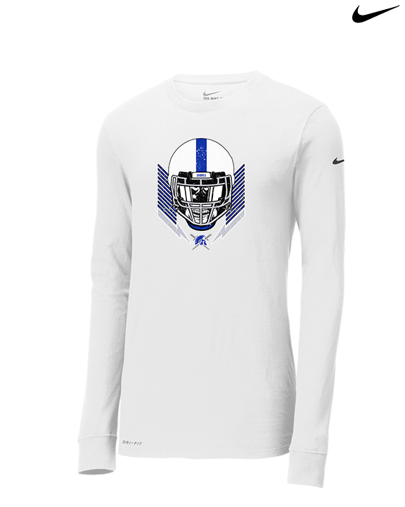 Sumner Academy Football Skull Crusher - Mens Nike Longsleeve