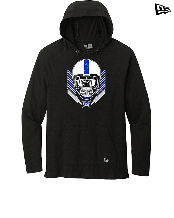 Sumner Academy Football Skull Crusher - New Era Tri-Blend Hoodie