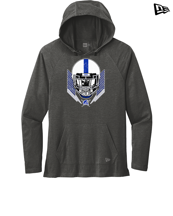 Sumner Academy Football Skull Crusher - New Era Tri-Blend Hoodie