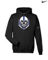 Sumner Academy Football Skull Crusher - Nike Club Fleece Hoodie
