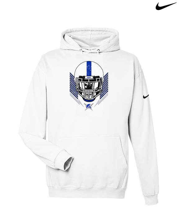 Sumner Academy Football Skull Crusher - Nike Club Fleece Hoodie