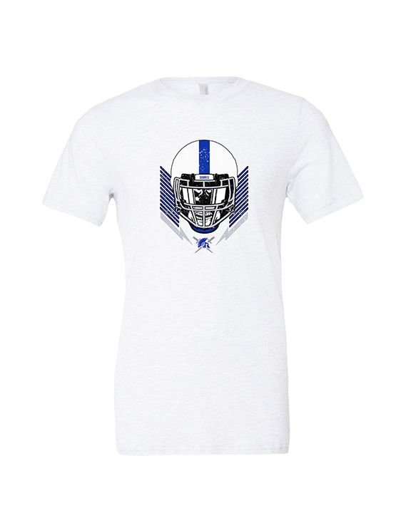 Sumner Academy Football Skull Crusher - Tri-Blend Shirt
