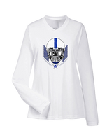 Sumner Academy Football Skull Crusher - Womens Performance Longsleeve