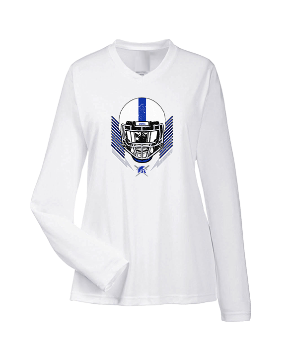 Sumner Academy Football Skull Crusher - Womens Performance Longsleeve
