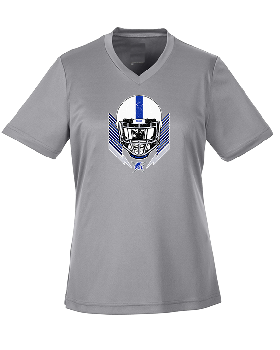Sumner Academy Football Skull Crusher - Womens Performance Shirt
