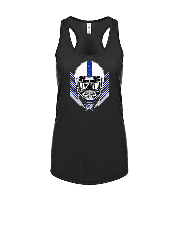 Sumner Academy Football Skull Crusher - Womens Tank Top