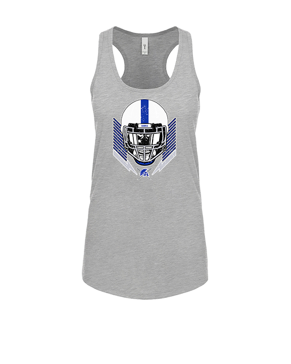 Sumner Academy Football Skull Crusher - Womens Tank Top