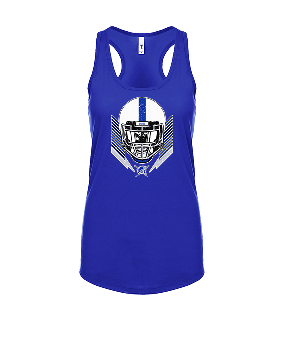 Sumner Academy Football Skull Crusher - Womens Tank Top