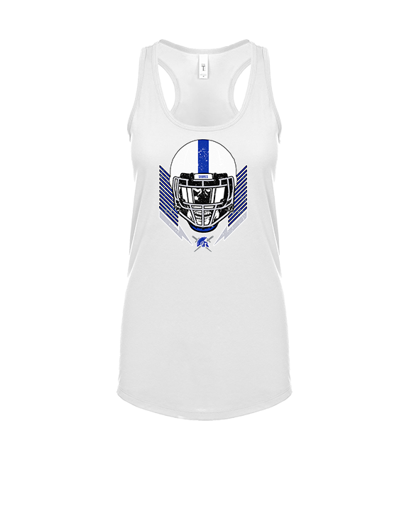 Sumner Academy Football Skull Crusher - Womens Tank Top