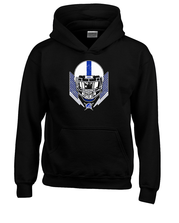Sumner Academy Football Skull Crusher - Youth Hoodie