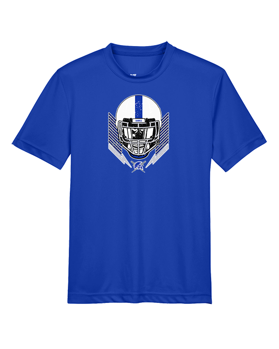Sumner Academy Football Skull Crusher - Youth Performance Shirt