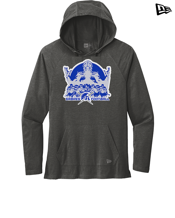 Sumner Academy Football Unleashed - New Era Tri-Blend Hoodie