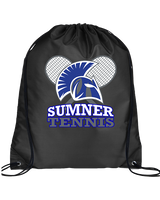 Sumner Academy Tennis Additional Logo - Drawstring Bag