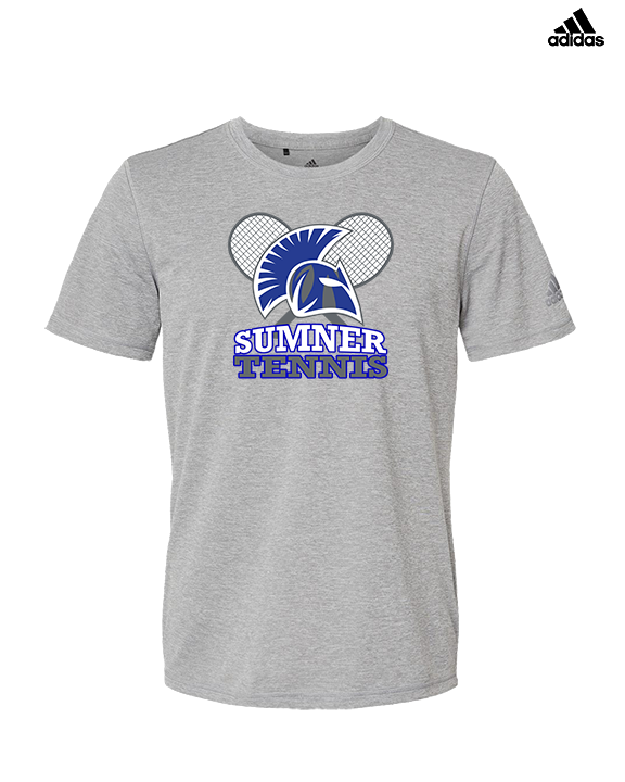 Sumner Academy Tennis Additional Logo - Mens Adidas Performance Shirt
