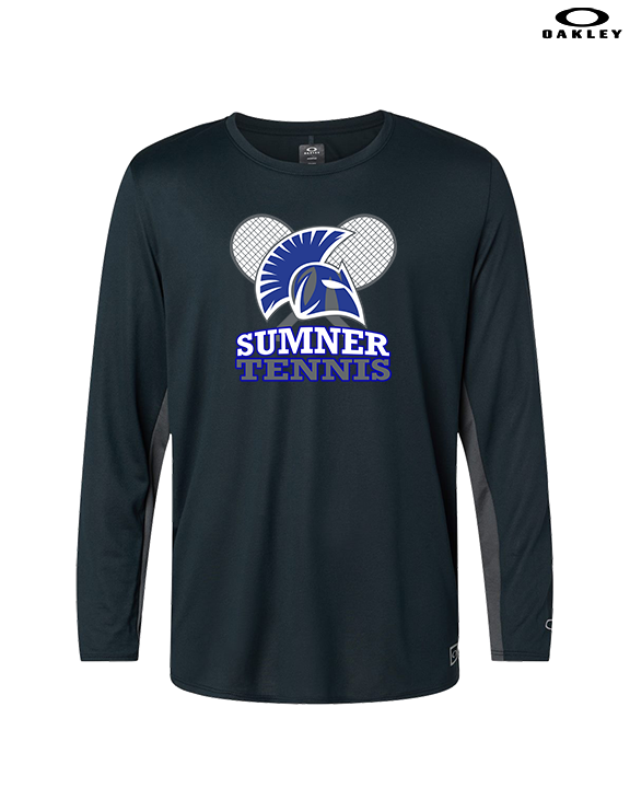 Sumner Academy Tennis Additional Logo - Mens Oakley Longsleeve