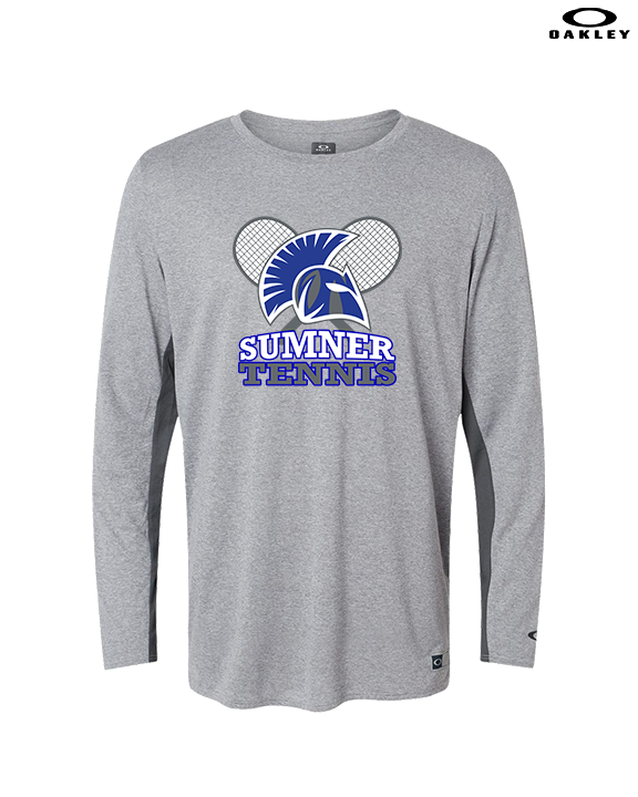 Sumner Academy Tennis Additional Logo - Mens Oakley Longsleeve