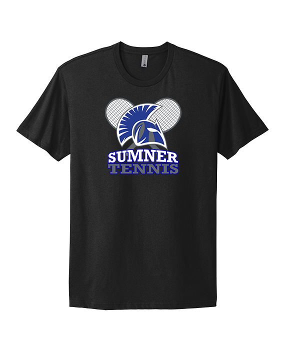 Sumner Academy Tennis Additional Logo - Mens Select Cotton T-Shirt