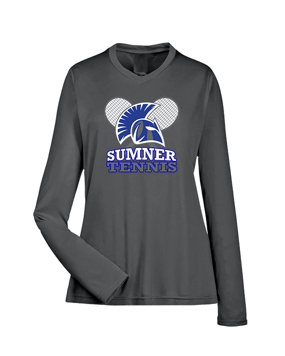 Sumner Academy Tennis Additional Logo - Womens Performance Longsleeve