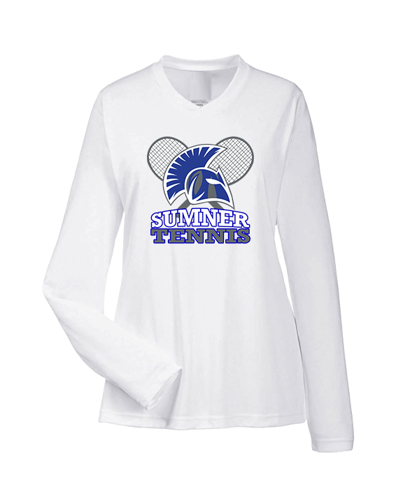 Sumner Academy Tennis Additional Logo - Womens Performance Longsleeve