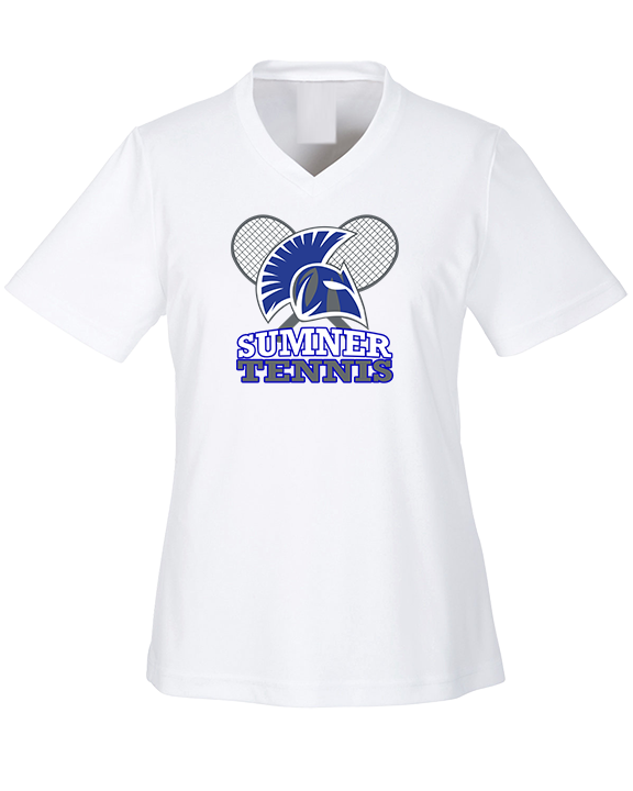 Sumner Academy Tennis Additional Logo - Womens Performance Shirt