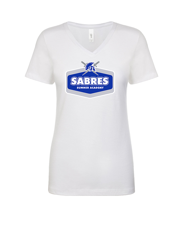 Sumner Academy Tennis Board - Womens V-Neck