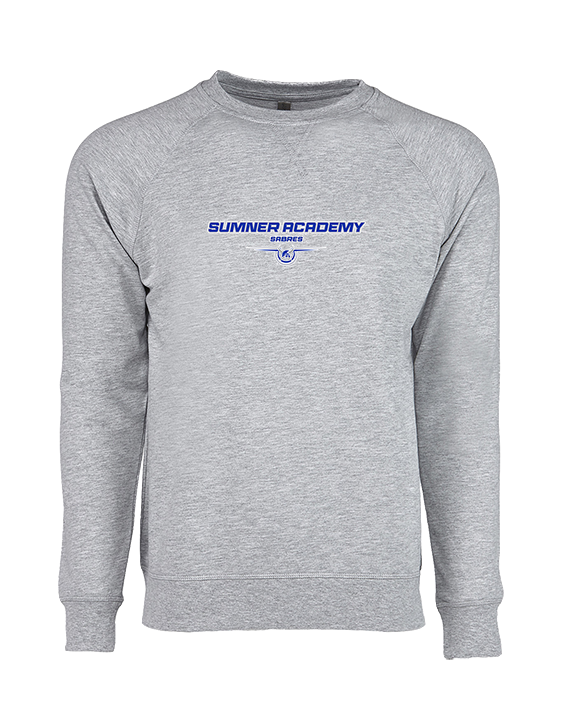 Sumner Academy Tennis Design - Crewneck Sweatshirt