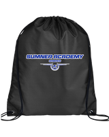 Sumner Academy Tennis Design - Drawstring Bag