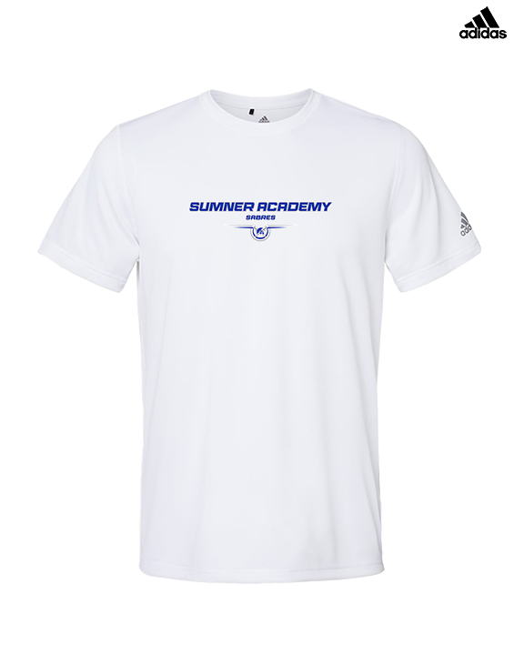 Sumner Academy Tennis Design - Mens Adidas Performance Shirt