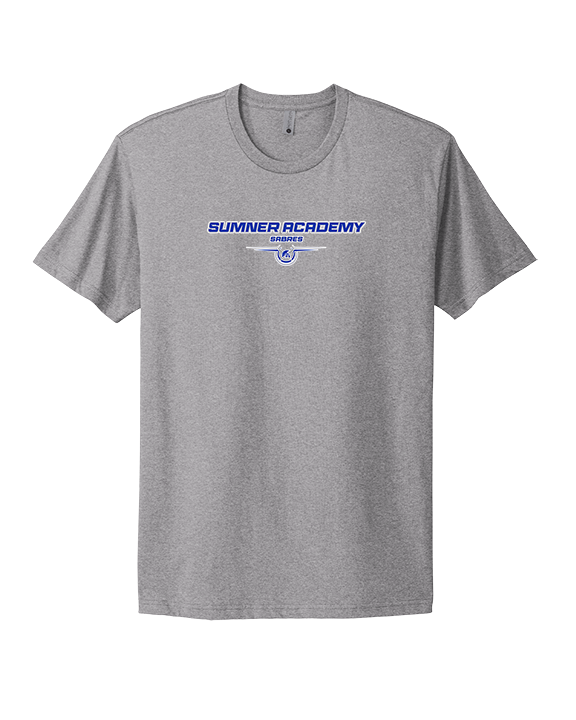 Sumner Academy Tennis Design - Mens Select Cotton T-Shirt
