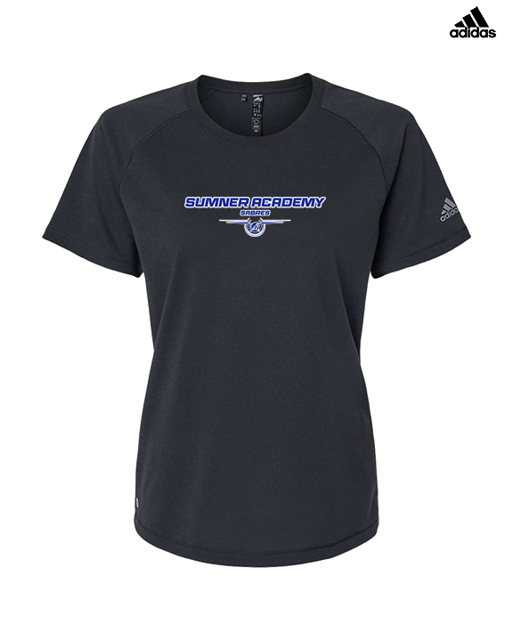 Sumner Academy Tennis Design - Womens Adidas Performance Shirt