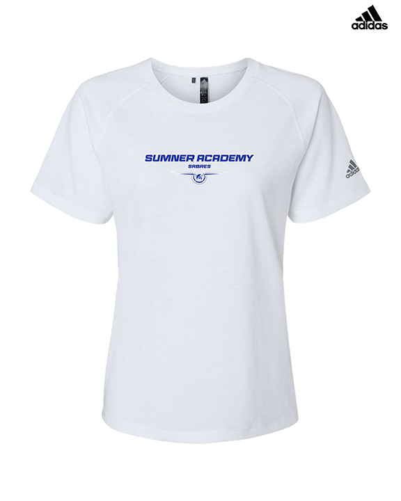 Sumner Academy Tennis Design - Womens Adidas Performance Shirt