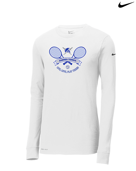 Sumner Academy Tennis Play Tennis - Mens Nike Longsleeve
