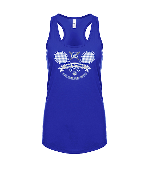 Sumner Academy Tennis Play Tennis - Womens Tank Top