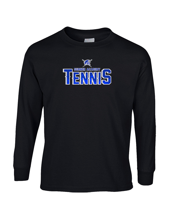 Sumner Academy Tennis Splatter - Cotton Longsleeve
