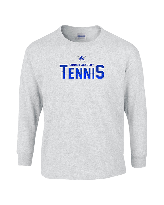 Sumner Academy Tennis Splatter - Cotton Longsleeve