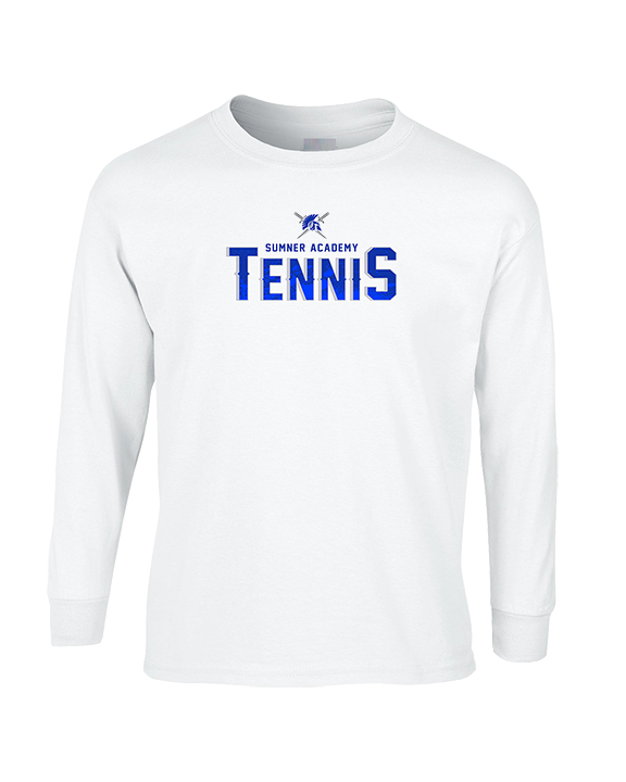 Sumner Academy Tennis Splatter - Cotton Longsleeve