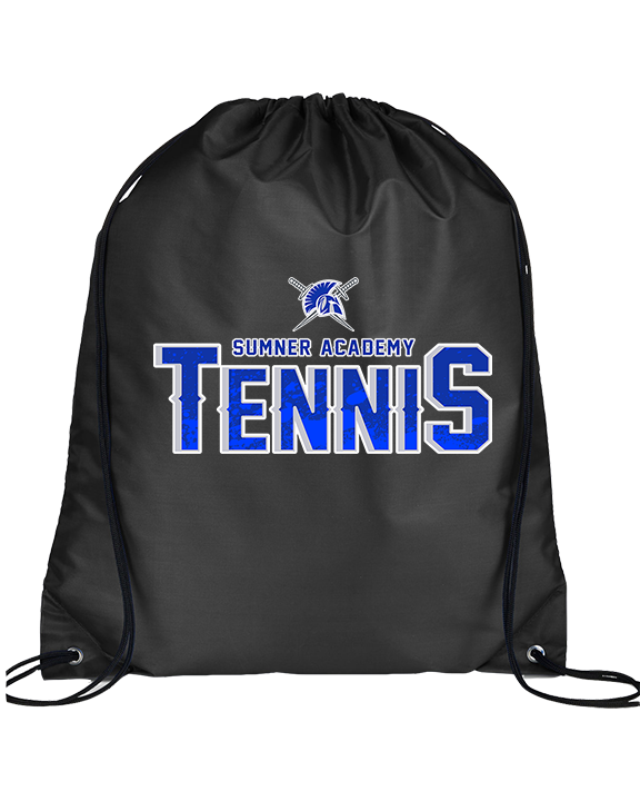 Sumner Academy Tennis Splatter - Drawstring Bag