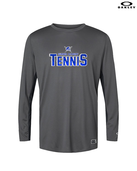 Sumner Academy Tennis Splatter - Mens Oakley Longsleeve