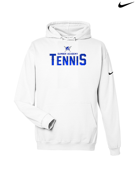 Sumner Academy Tennis Splatter - Nike Club Fleece Hoodie
