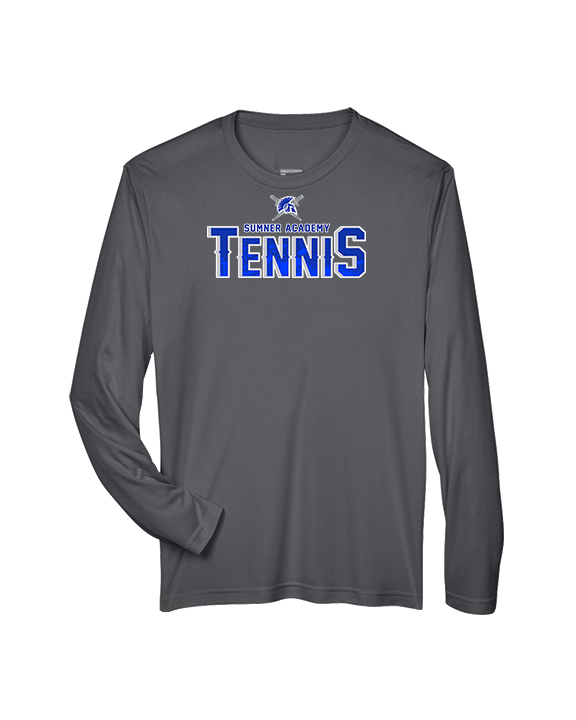 Sumner Academy Tennis Splatter - Performance Longsleeve