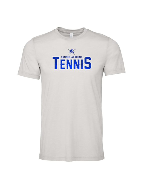 Sumner Academy Tennis Splatter - Tri-Blend Shirt